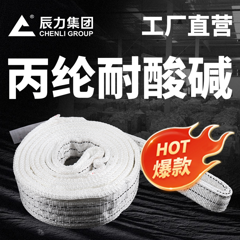 抗腐蝕抗靜電白色吊裝帶 抗腐蝕抗靜電白色吊裝帶